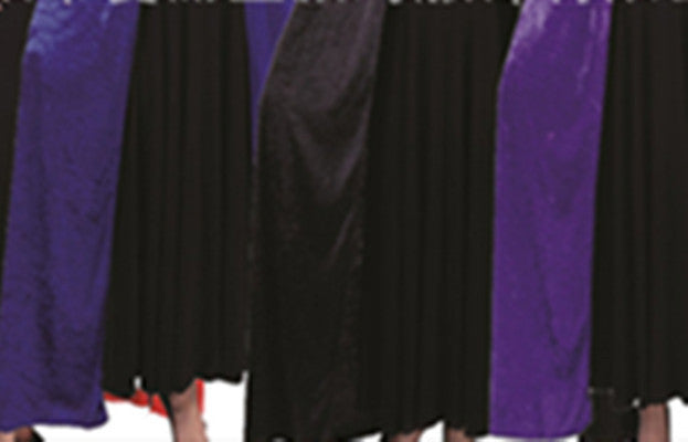 Halloween Gold Velvet Cape Cloak for Women