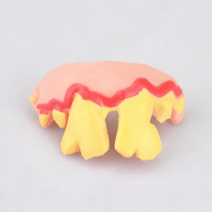 Halloween Funny Fake Teeth Toy – Silicone Dentures