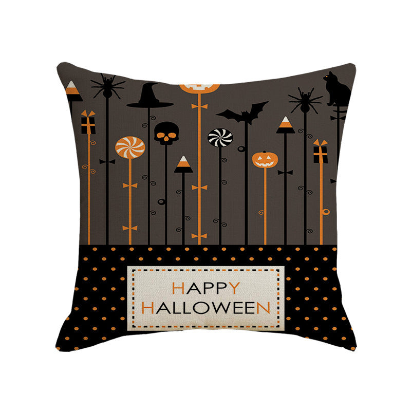 Halloween Digital Print Decorative Pillow