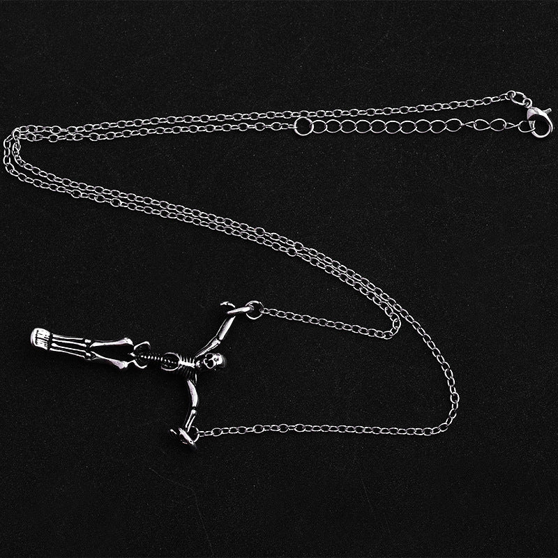 Halloween Pirate Skull Necklace for Men & Women