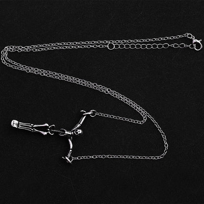 Halloween Pirate Skull Necklace for Men & Women