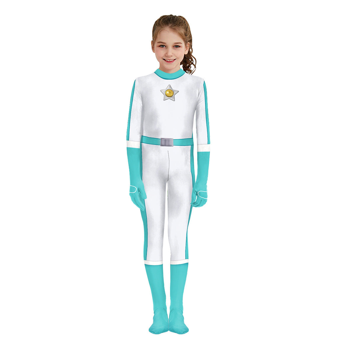 Kids’ Halloween Performance Jumpsuit – Cute & Colorful