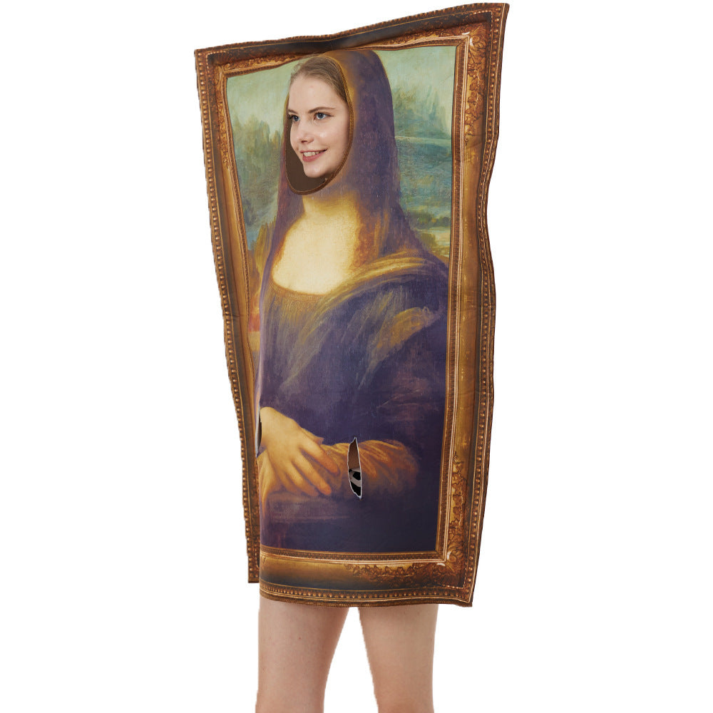 Halloween Art Jumpsuit – Fun Party Performance Costume