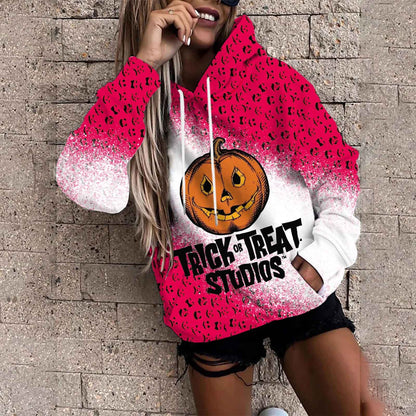 Women’s Halloween Padded Sweater – 3D Street Style