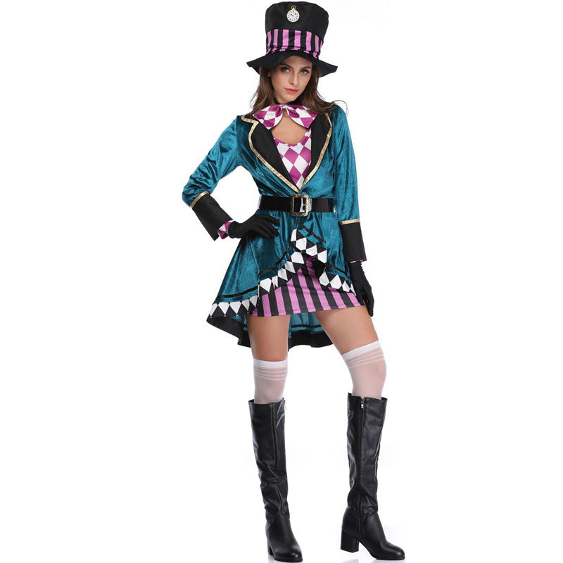Halloween Female Mage Costume – Hat & Outfit Set
